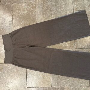 Hard Tail Women's Wide-Leg Brown Pants
